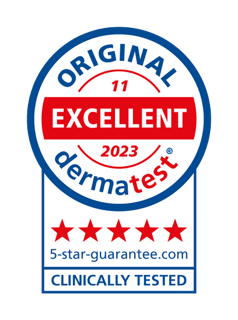 Dermatest 5-star Excellent seal 2023