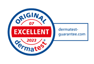 Dermatest guarantee seal